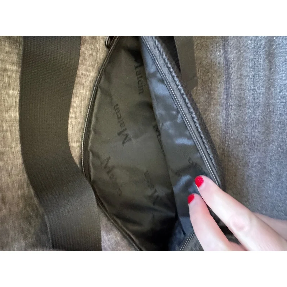 Matein Travel Laptop Backpack Gray Heather USB Charging Port Commuter Bag